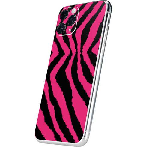 Retro Zebra iPhone 11 Pro Skin